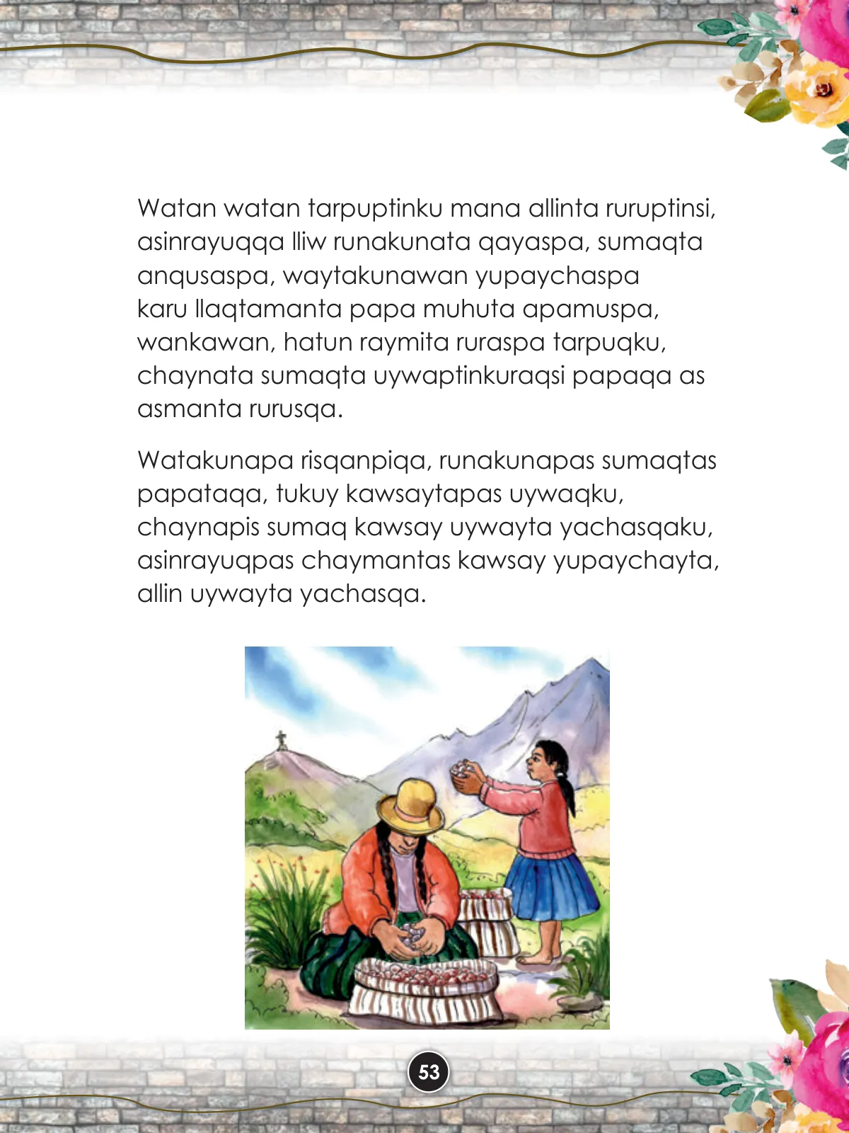 Miniatura página 55 de Llaqtanchikpa kawsayninkuna - Chanka. Saberes de los pueblos 1 - 1° Secundaria - Quechua chanka · 2023