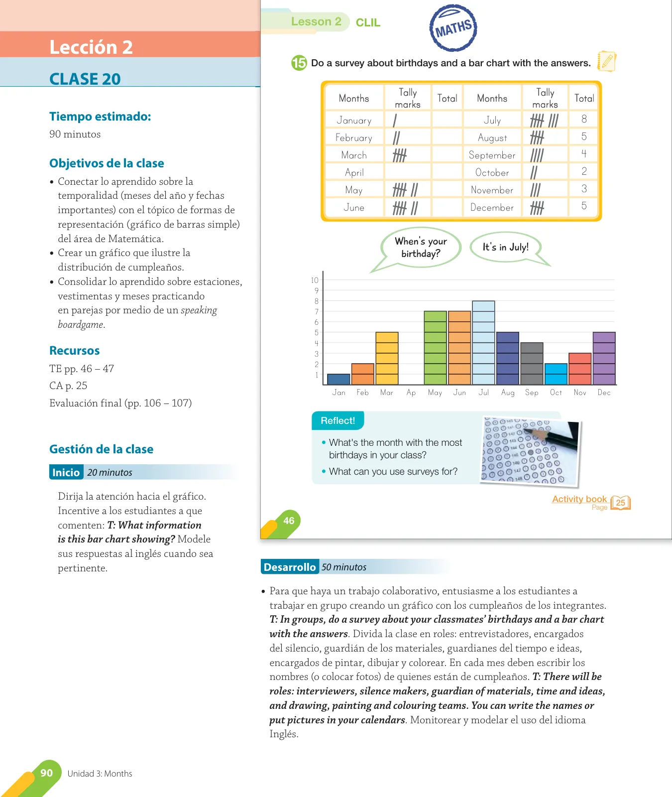 Página 92 de Inglés – Cuarto Básico | Texto del Estudiante MINEDUC – Descargar PDF · 2024