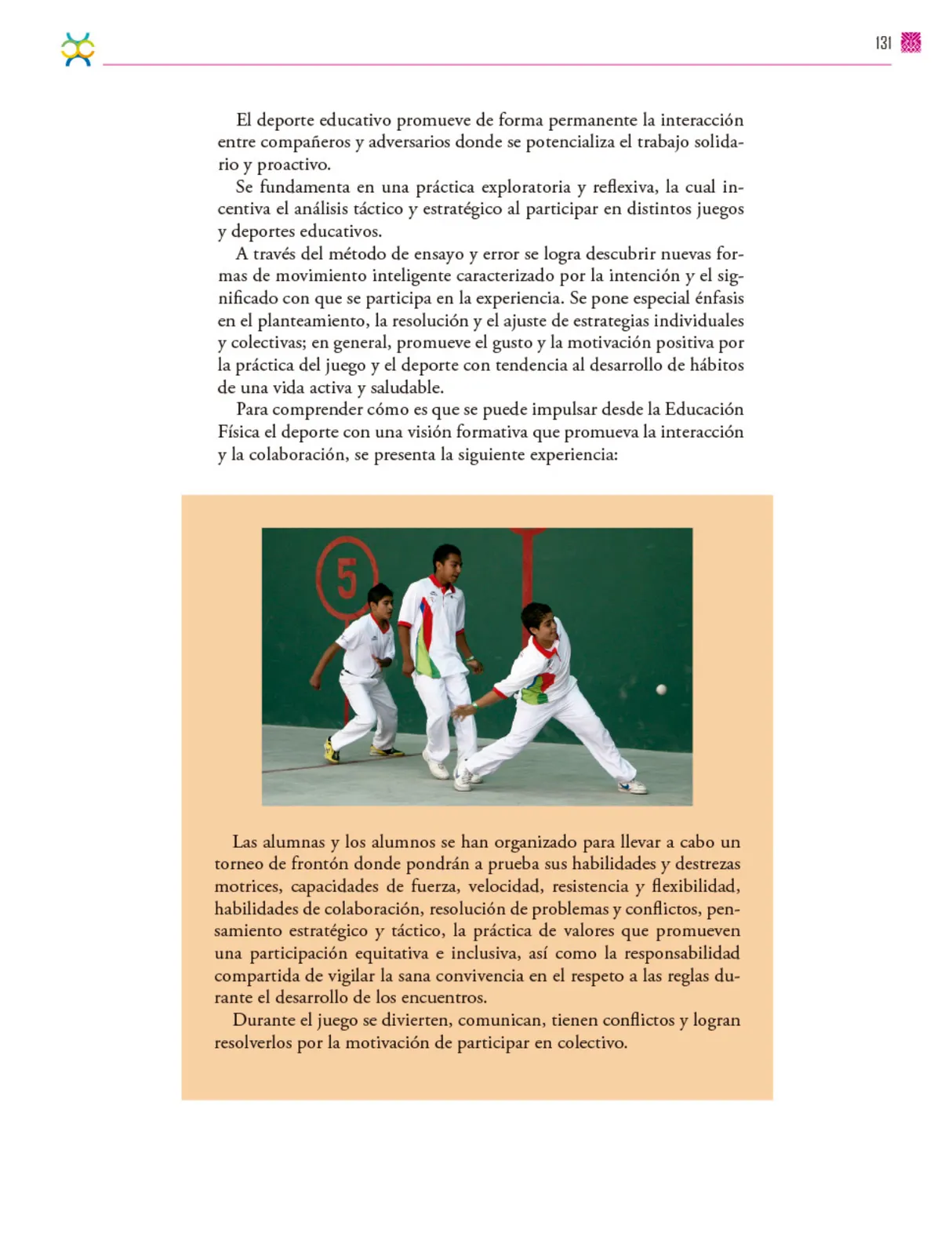 Miniatura página 132 de Colección Ximhai. De lo humano y lo comunitario.   Libro de Educación Secundaria Grado 1°  Ciclo Escolar 2025 - 2026