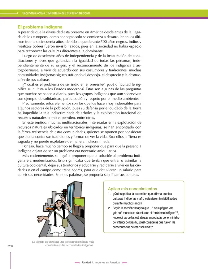 Página 200 de Ciencias Sociales 7° · Secundaria Activa