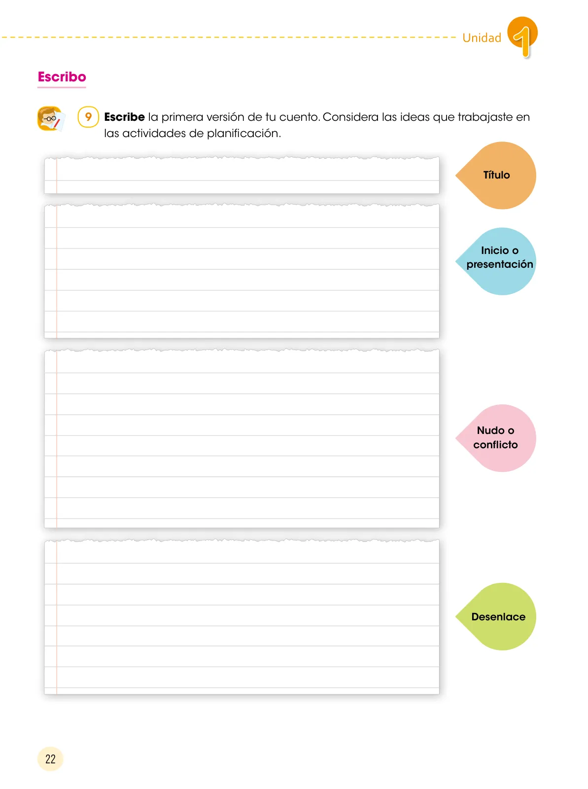 Miniatura página 23 de Comunicación 5 : cuaderno de trabajo para quinto grado de Educación Primaria 2019 · 2019