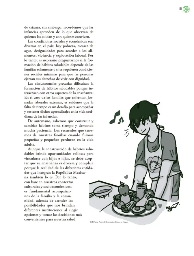 Página 102 de Crianza para la libertad. Libro para las familias. Fase 2 Libro de Educación Preescolar Grado 1°, 2°, 3° Ciclo Escolar 2025 - 2026