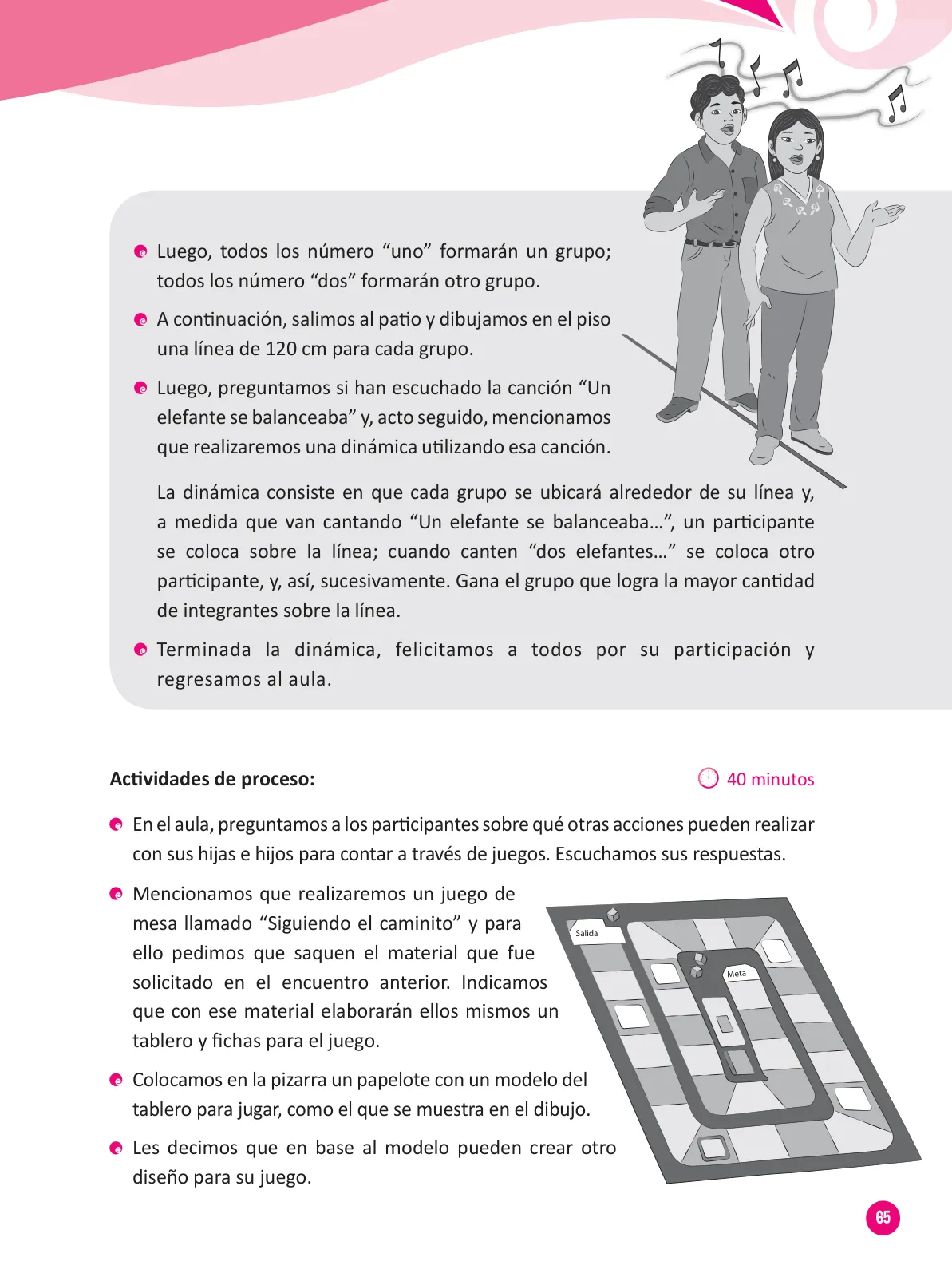 Página 67 de Guía para el trabajo docente con las familias del ciclo III de Primaria · 2016