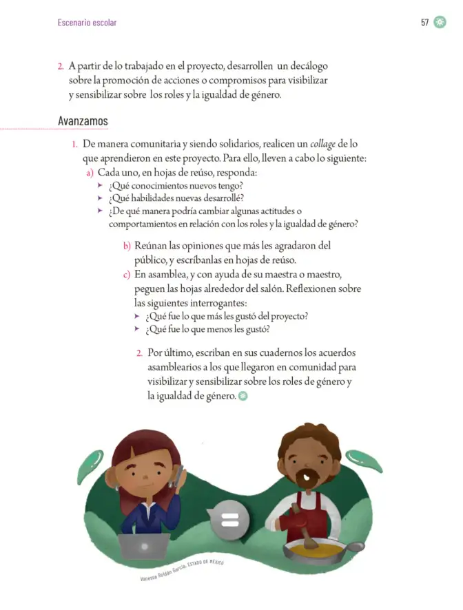 Página 60 de Proyectos Escolares. Libro de Educación Primaria Grado 5° Ciclo Escolar 2025 - 2026