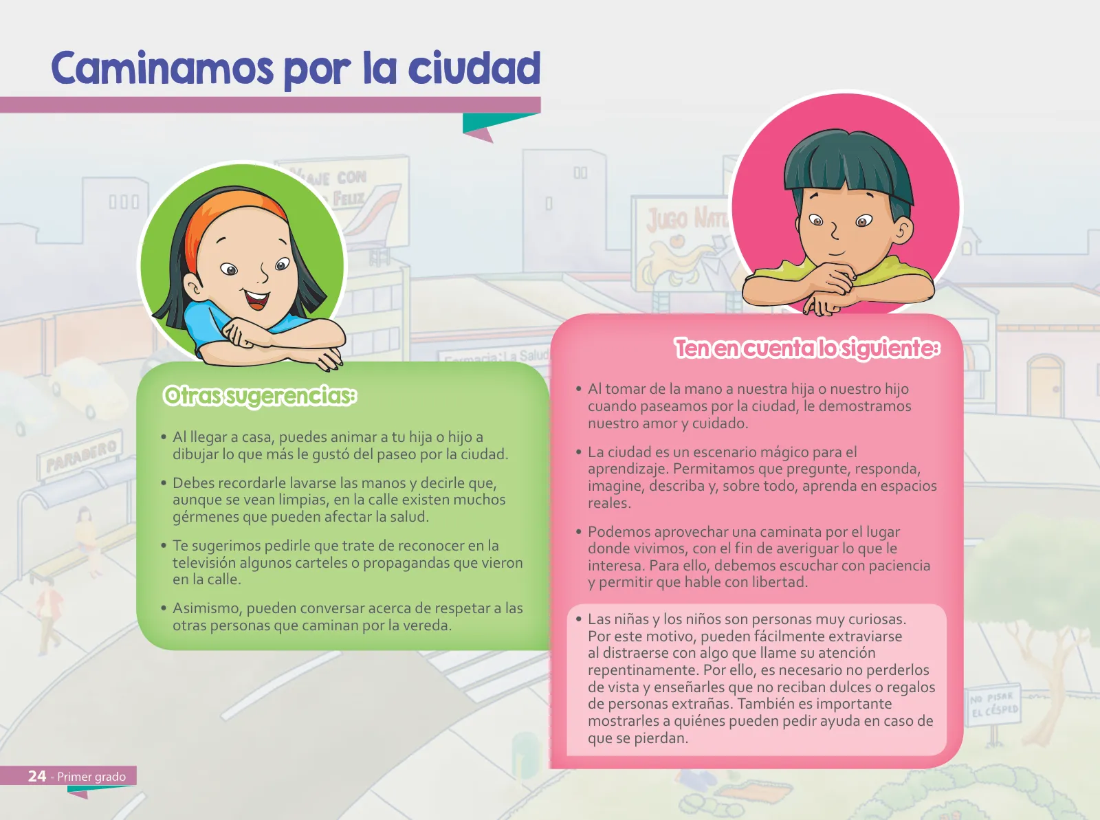 Miniatura página 26 de Aprendemos juntos en familia : guía dirigida a madres y padres. Primer grado de Educación Primaria · 2019