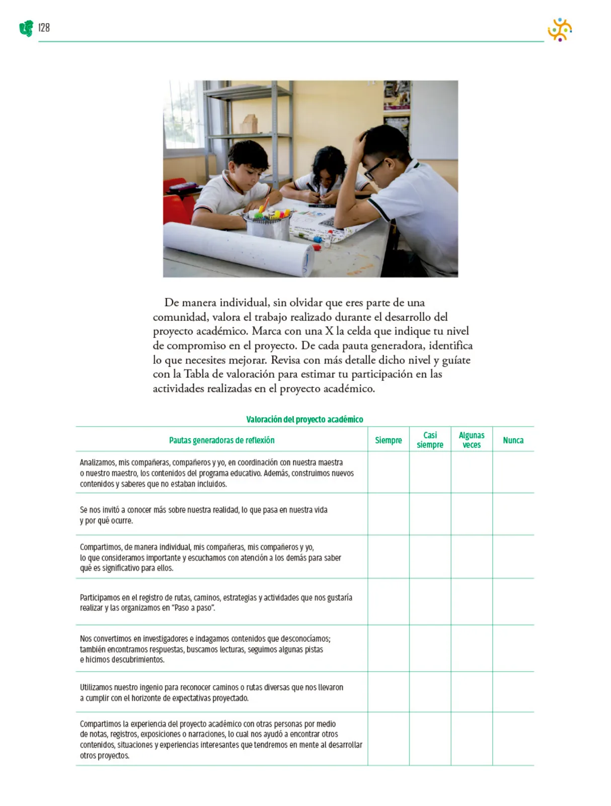 Página 129 de Colección Sk´asolil. Nuestro libro de Proyectos. Tomo II. Libro de Educación Telesecundaria Grado 2° Ciclo Escolar 2025 - 2026