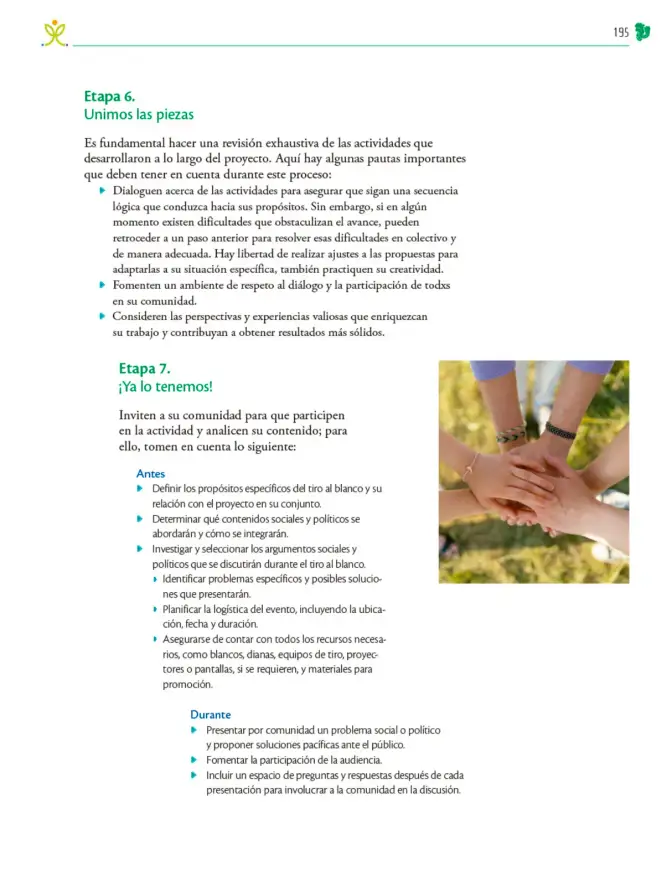 Página 196 de Colección Nanahuatzin. Nuestro libro de Proyectos. Tomo II. Libro de Educación Telesecundaria Grado 3° Ciclo Escolar 2025 - 2026