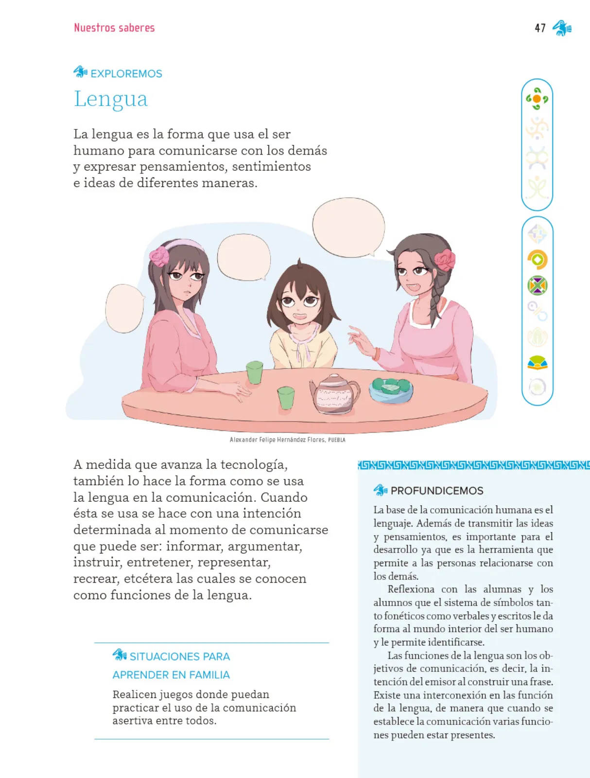 Página 48 de Nuestros saberes: Libro para alumnos, maestros y familia. Libro de Educación Primaria Grado 2° Ciclo Escolar 2025 - 2026