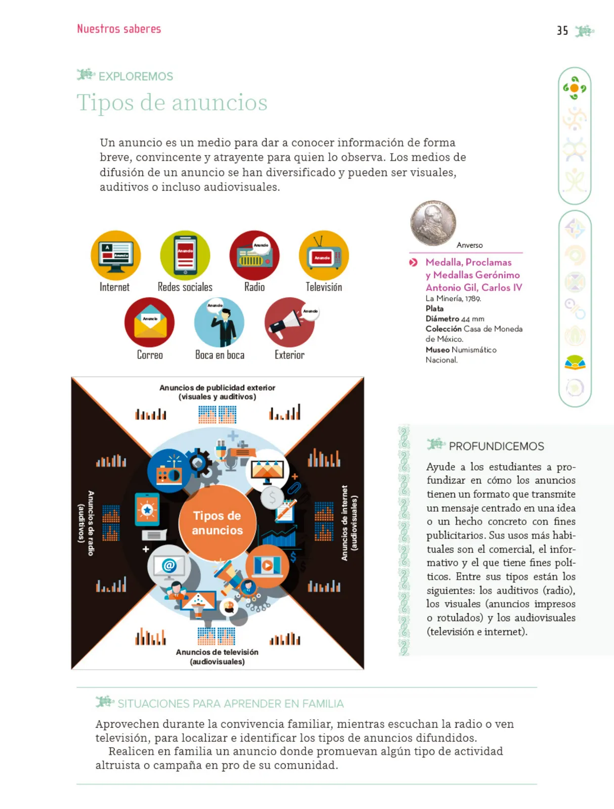 Página 36 de Nuestros saberes: Libro para alumnos, maestros y familia. Libro de Educación Primaria Grado 5° Ciclo Escolar 2025 - 2026