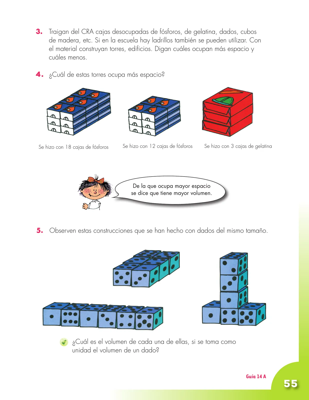 Página 55 de Matematica 4° · Cartilla 02