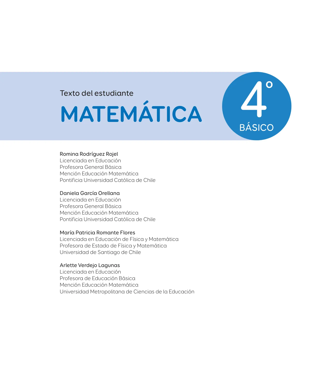 Miniatura página 8 de Matemática – Cuarto Básico | Texto del Estudiante MINEDUC – Descargar PDF · 2024