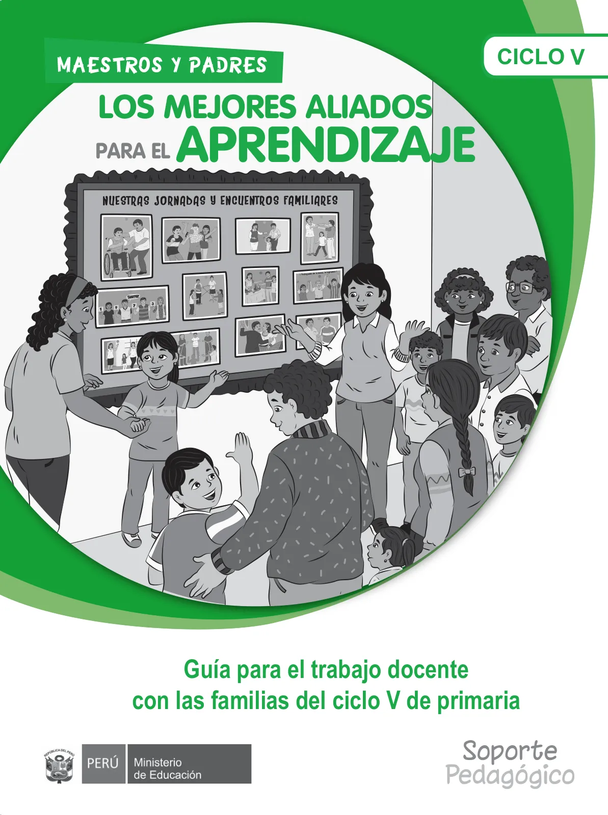 Página 3 de Guía para el trabajo docente con las familias del ciclo V de Primaria · 2016
