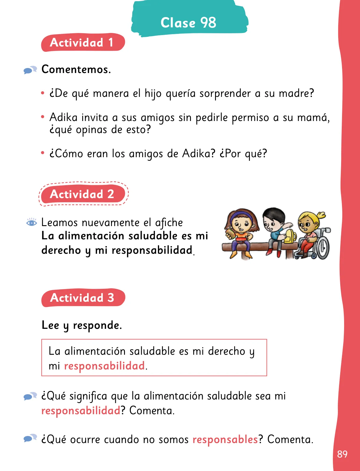 Página 91 de Lenguaje y Comunicación – Segundo Básico – Texto del Estudiante MINEDUC – Descargar PDF · 2024