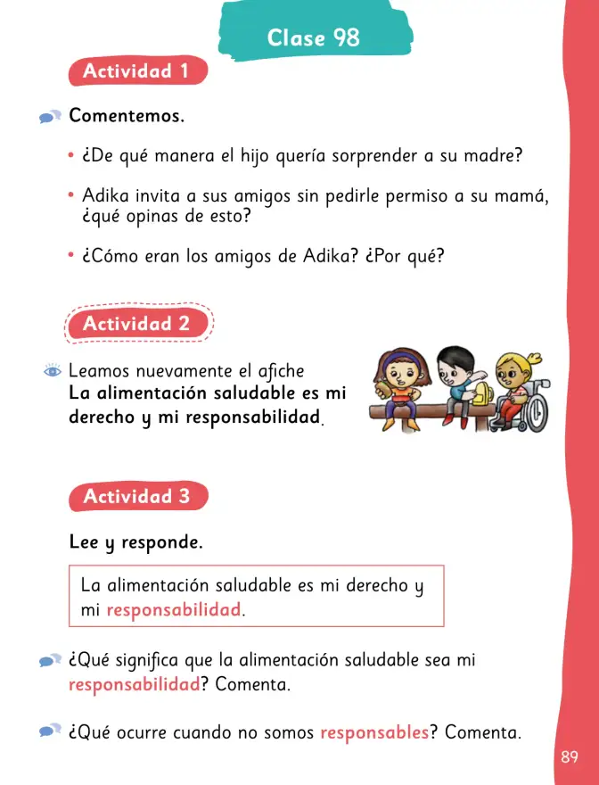 Página 91 de Lenguaje y Comunicación – Segundo Básico – Texto del Estudiante MINEDUC – Descargar PDF · 2024