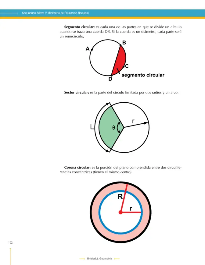 Página 102 de Matematica 9° · Secundaria Activa