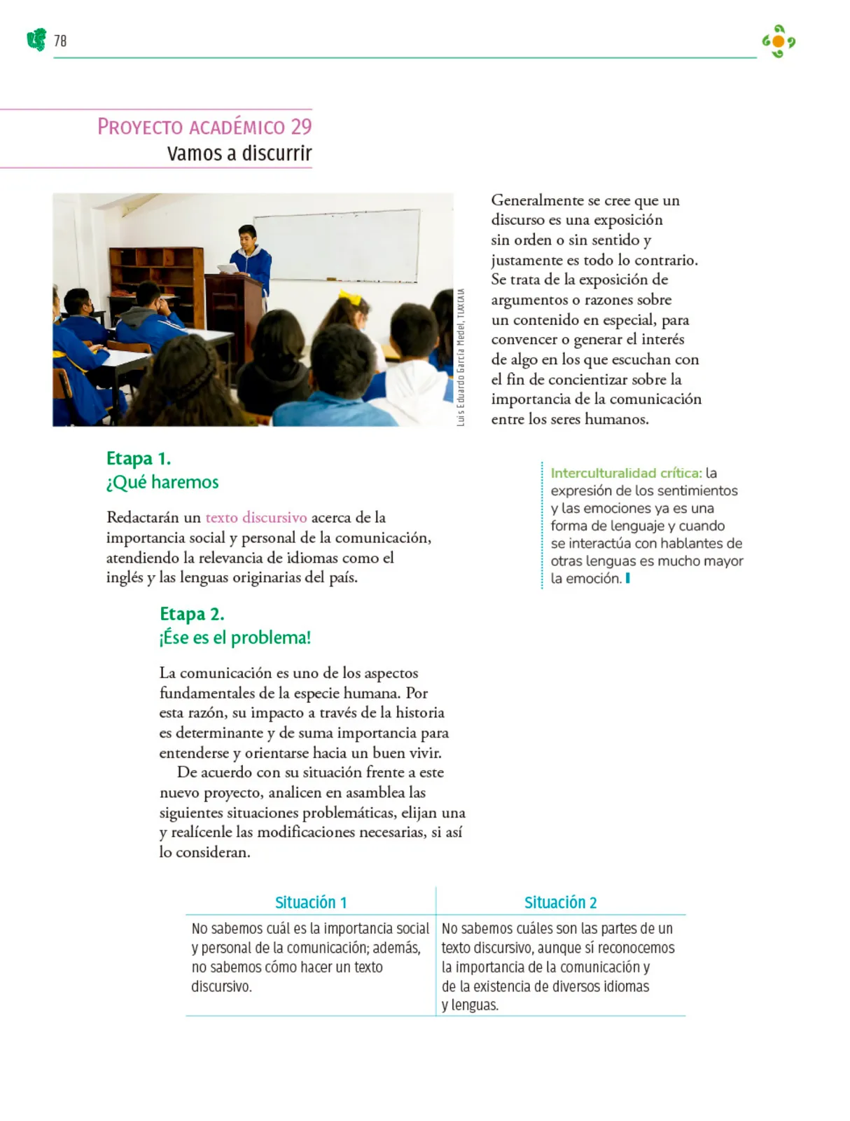 Miniatura página 79 de Colección Ximhai. Nuestro libro de Proyectos.  Tomo II.   Libro de Educación Telesecundaria Grado 1°  Ciclo Escolar 2025 - 2026