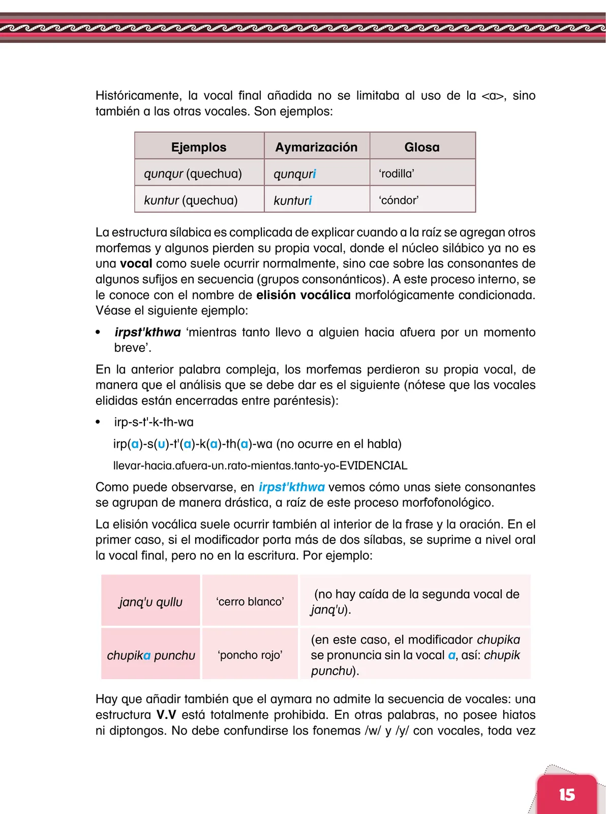 Miniatura página 17 de Aymara arutha chiqapa qillqañataki panka = Manual de escritura Aimara · 2021