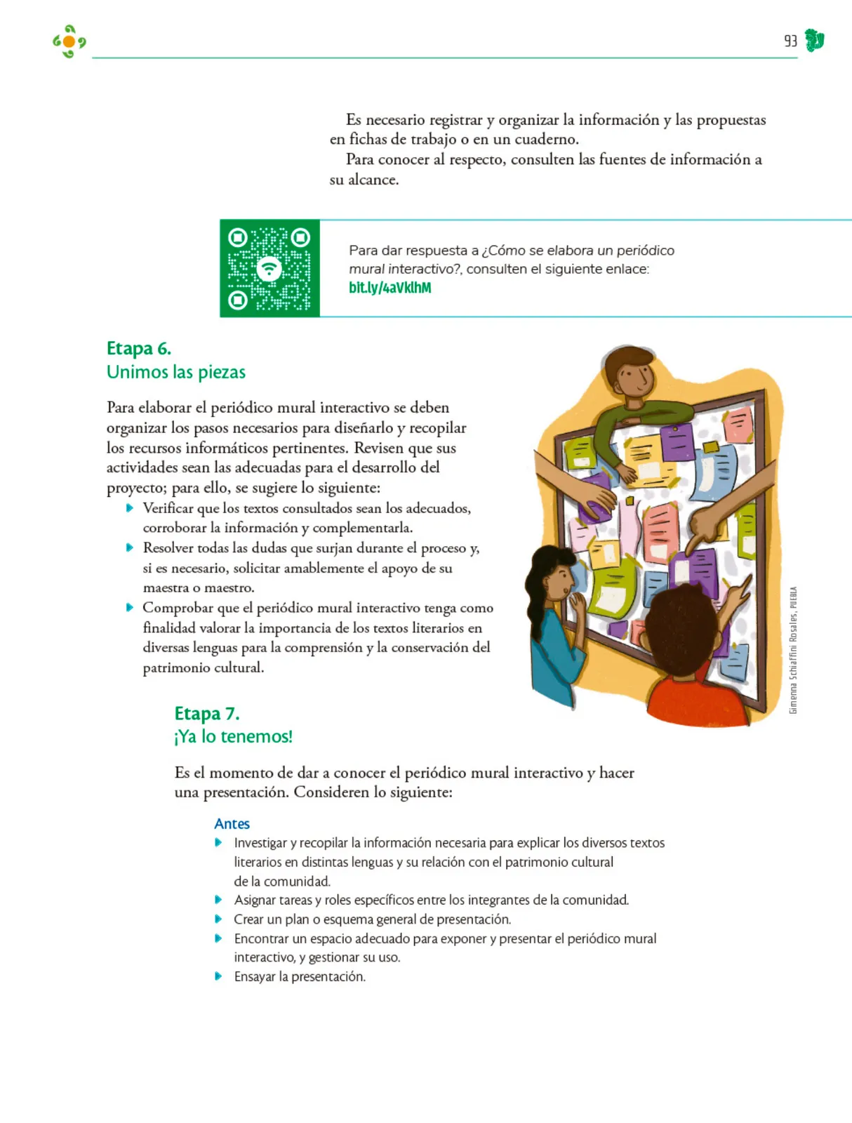 Página 94 de Colección Nanahuatzin. Nuestro libro de Proyectos. Tomo I. Libro de Educación Telesecundaria Grado 3° Ciclo Escolar 2025 - 2026