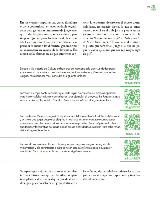 Página 152 de Crianza para la libertad. Libro para las familias. Fase 2 Libro de Educación Preescolar Grado 1°, 2°, 3° Ciclo Escolar 2025 - 2026