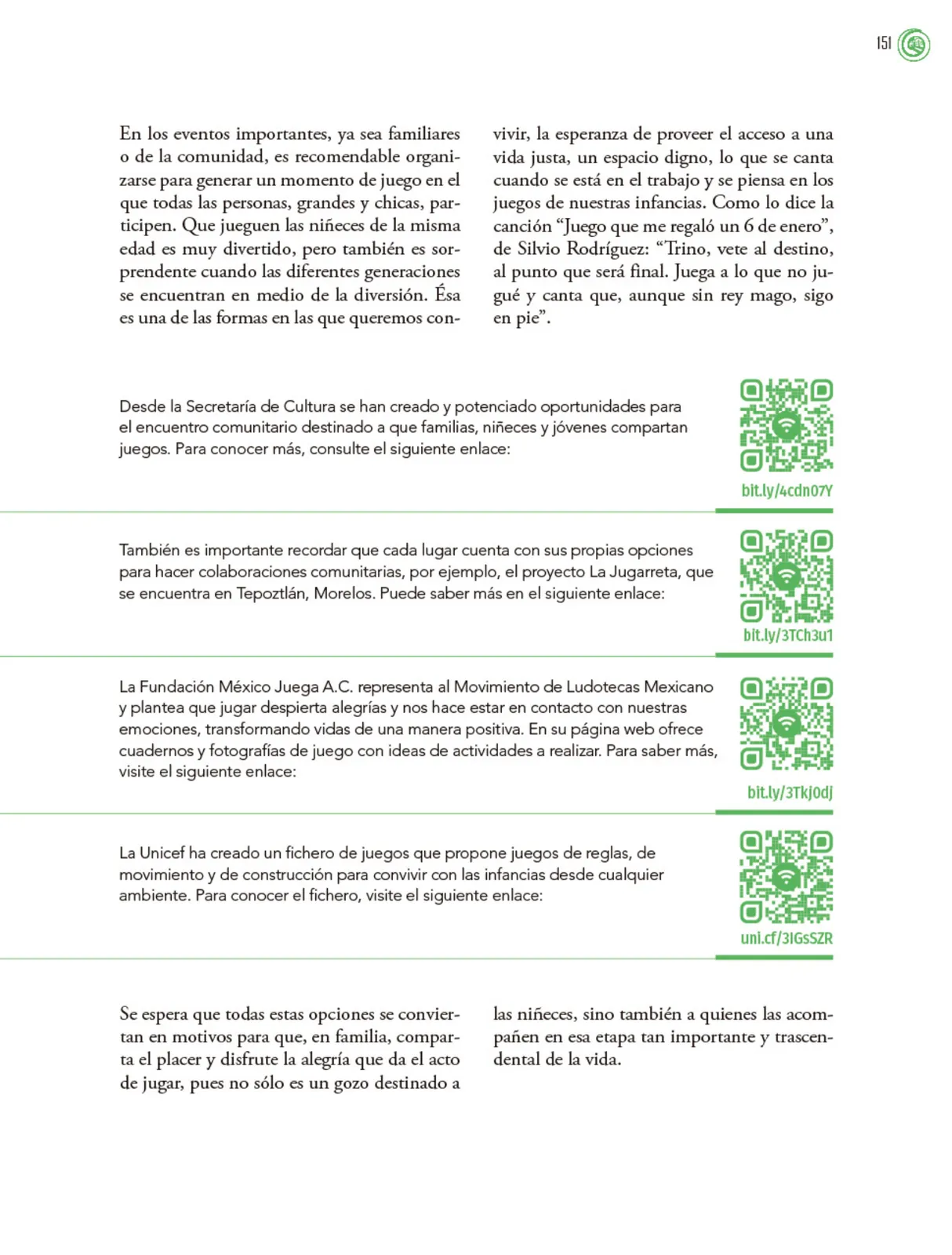Miniatura página 152 de Crianza para la libertad. Libro para las familias. Fase 2  Libro de Educación Preescolar Grado 1°, 2°, 3°  Ciclo Escolar 2025 - 2026