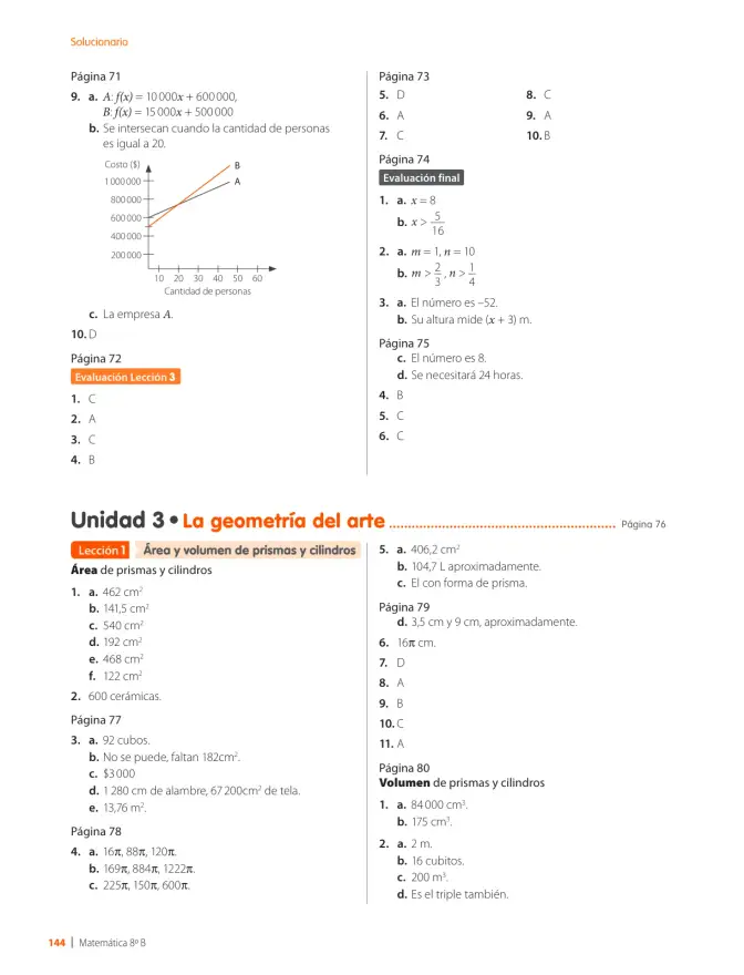 Página 146 de Matemática – Octavo Básico | Texto del Estudiante MINEDUC – Descargar PDF · 2024