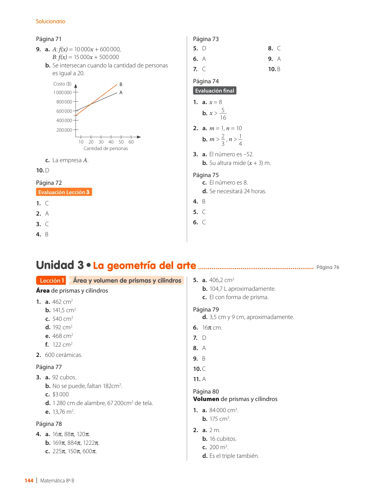 Miniatura página 146 de Matemática – Octavo Básico | Texto del Estudiante MINEDUC – Descargar PDF · 2024