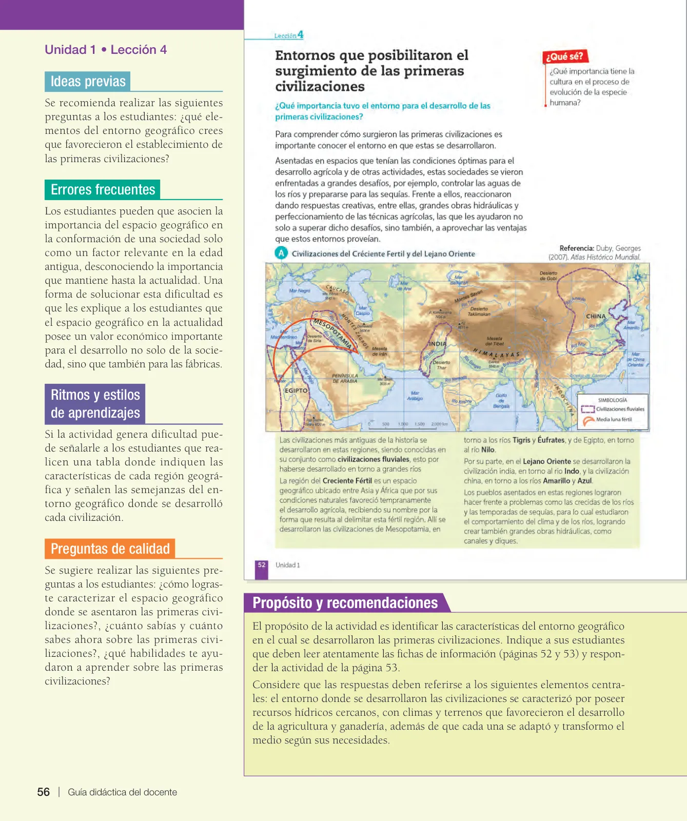 Miniatura página 57 de Historia, Geografía y Ciencias Sociales – Séptimo Básico | Texto del Estudiante MINEDUC – Descargar PDF · 2024