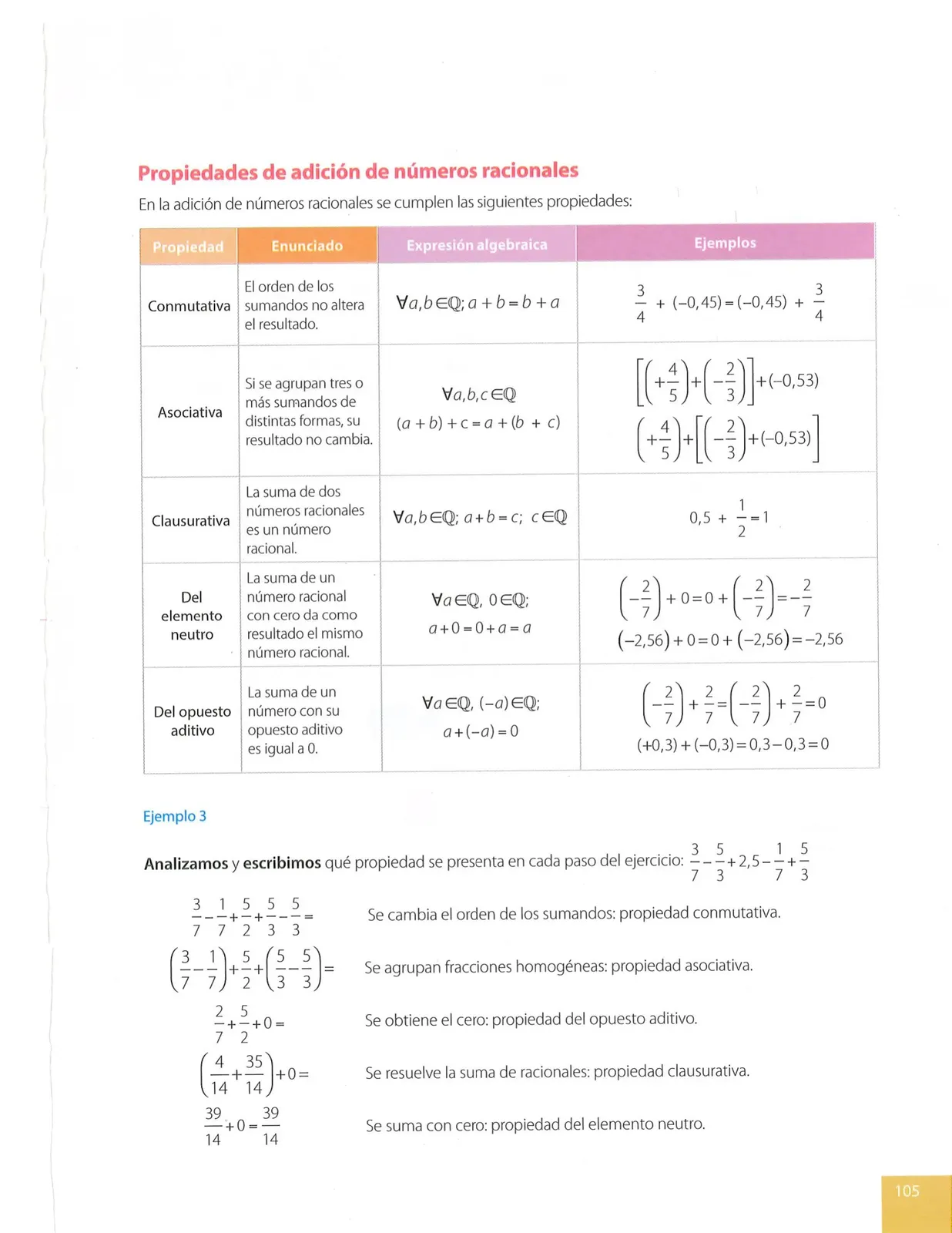 Miniatura página 105 de Matematica · 8 EGB · 2025