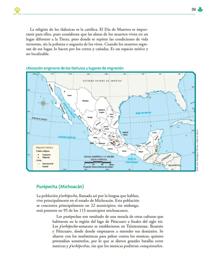 Página 262 de Colección Ximhai. Ética, naturaleza y sociedades. Libro de Educación Telesecundaria Grado 1° Ciclo Escolar 2025 - 2026
