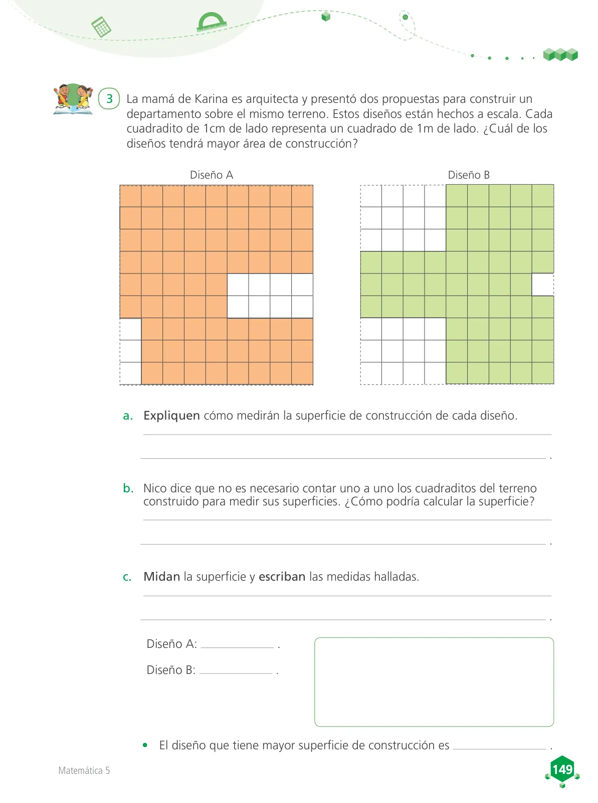 Miniatura página 150 de Matemática 5 : cuaderno de trabajo para quinto grado de Educación Primaria 2018 · 2018