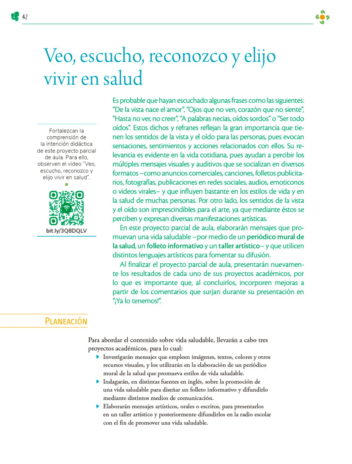 Página 43 de Colección Sk´asolil. Nuestro libro de Proyectos. Tomo III. Libro de Educación Telesecundaria Grado 2° Ciclo Escolar 2025 - 2026