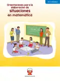Miniatura página 1 de Orientaciones para la elaboración de situaciones en Matemática · 2024