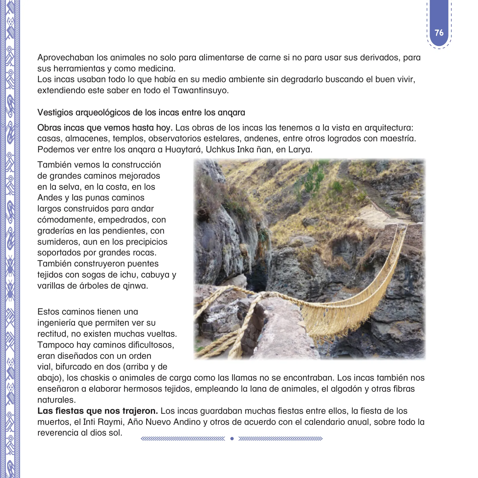 Página 78 de Anqarakunapa kawsakuyninmanta. Literatura 2 - 4° Primaria - Quechua chanka · 2023