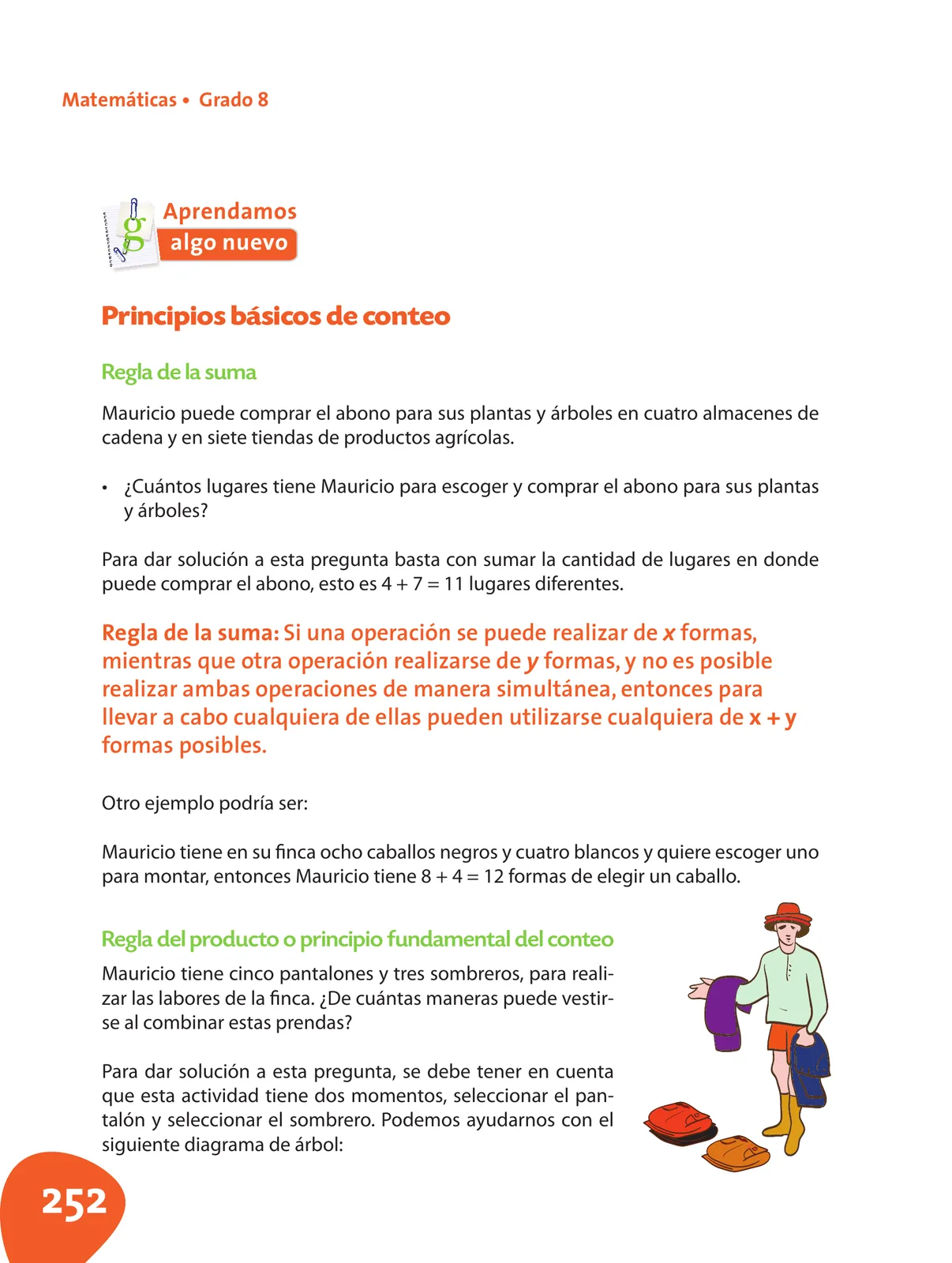 Miniatura página 253 de Matematica 8° · Postprimaria