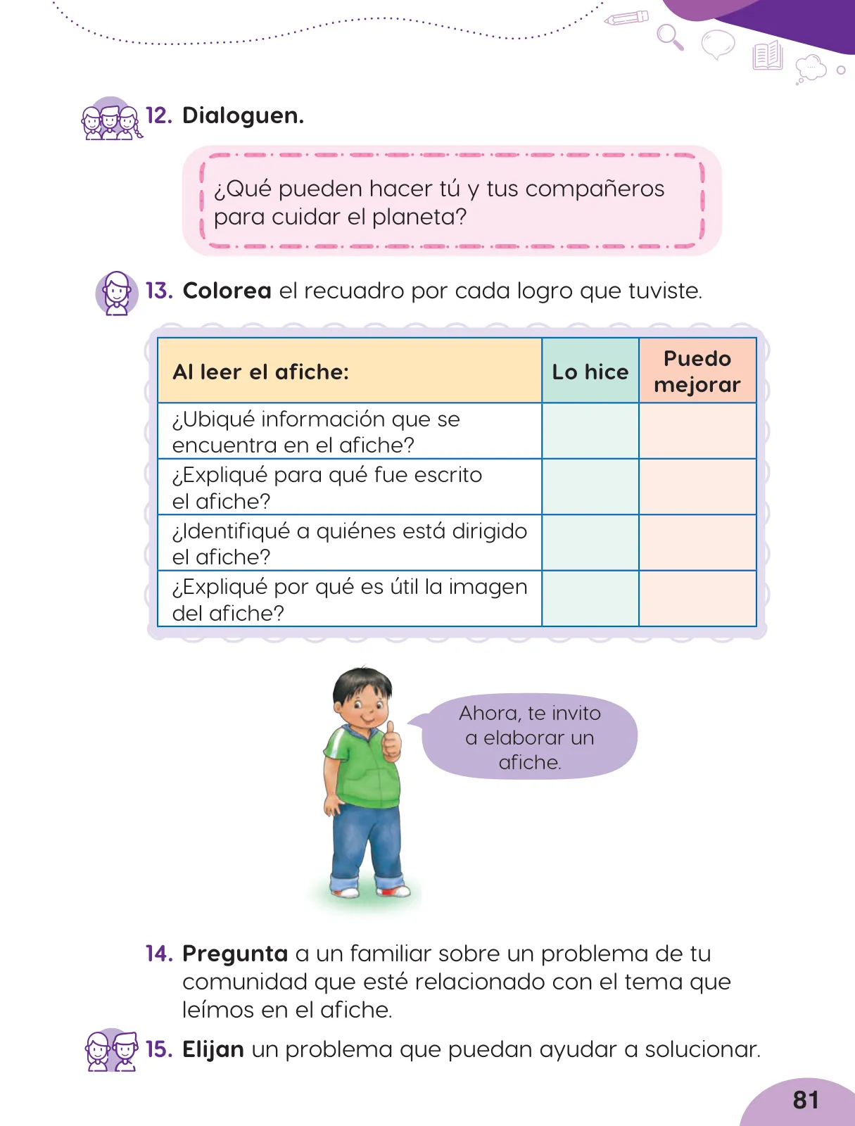 Miniatura página 83 de Cuadernillo de Comunicación 2, segundo grado de Primaria · 2023