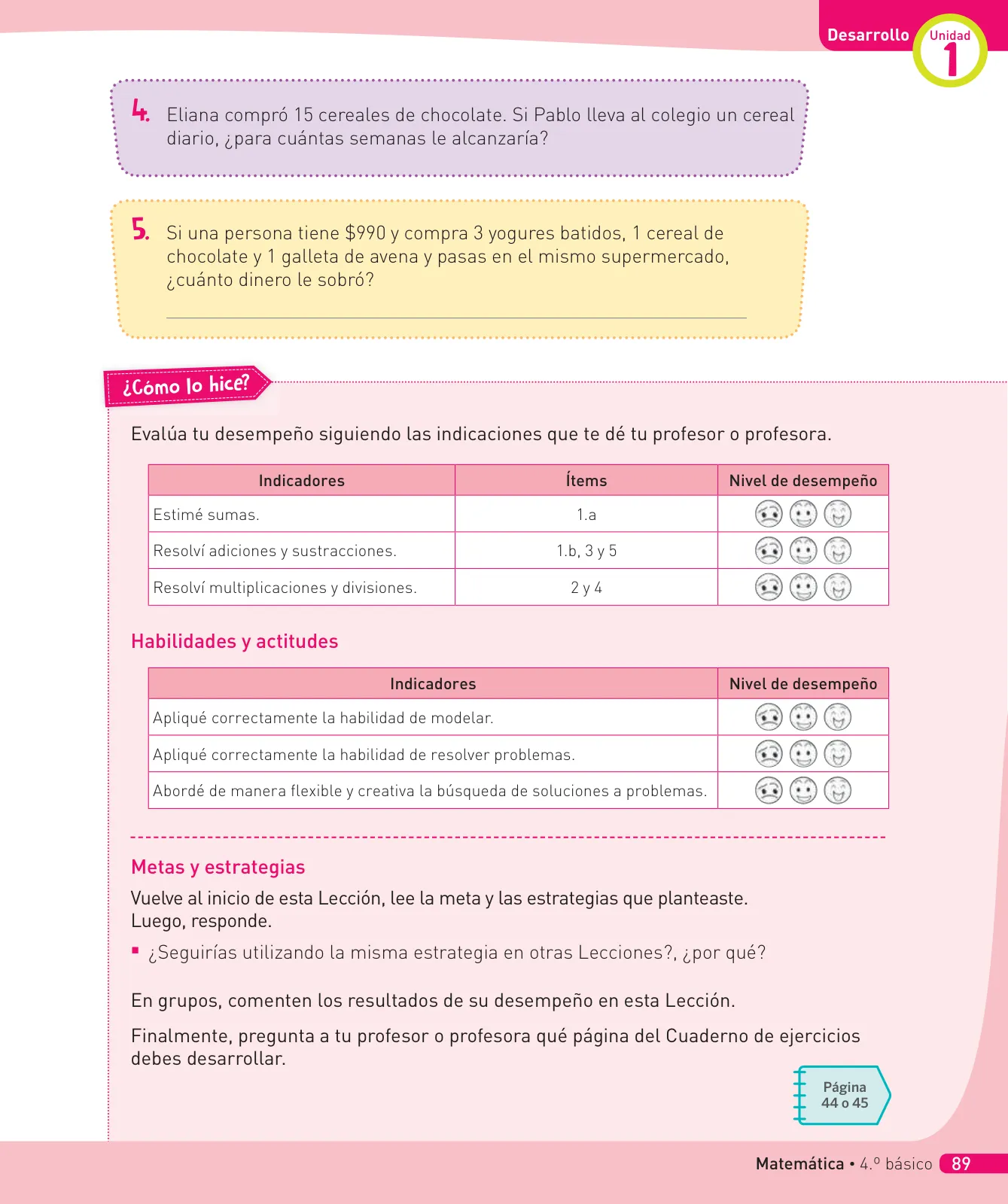 Página 162 de Matemática – Cuarto Básico | Texto del Estudiante MINEDUC – Descargar PDF · 2024