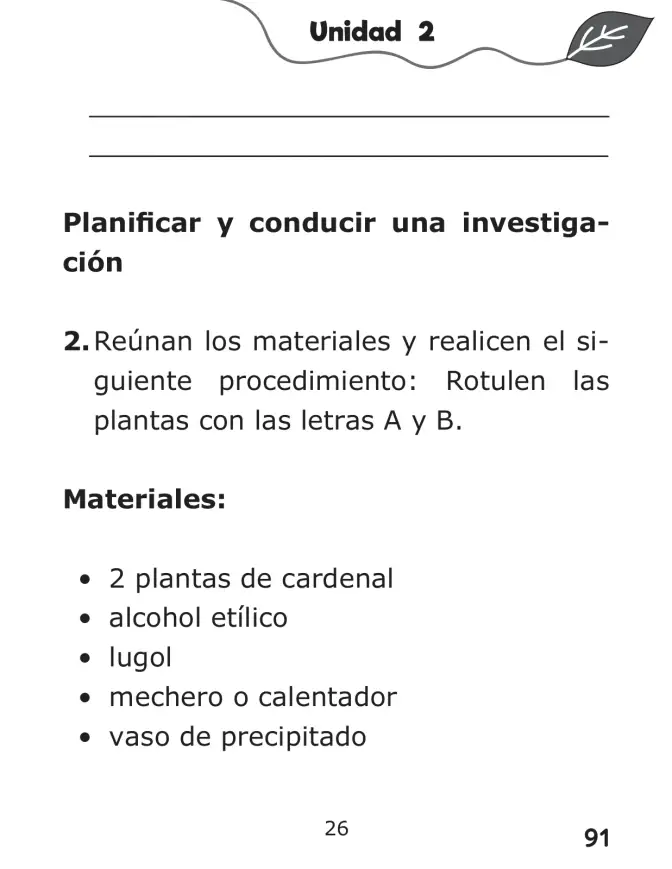 Página 91 de Libro de Ciencias Naturales – Quinto Básico | Texto del Estudiante MINEDUC – Descargar PDF · 2024