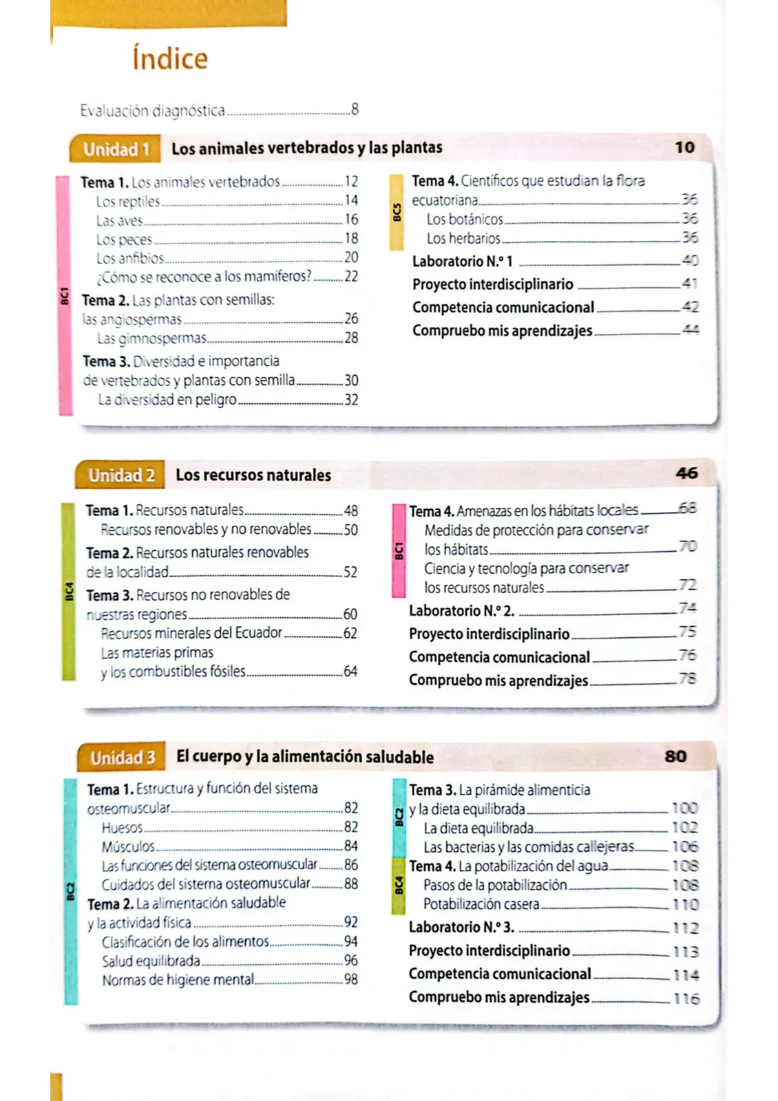 Miniatura página 3 de Ciencias Naturales · 4 EGB · 2025