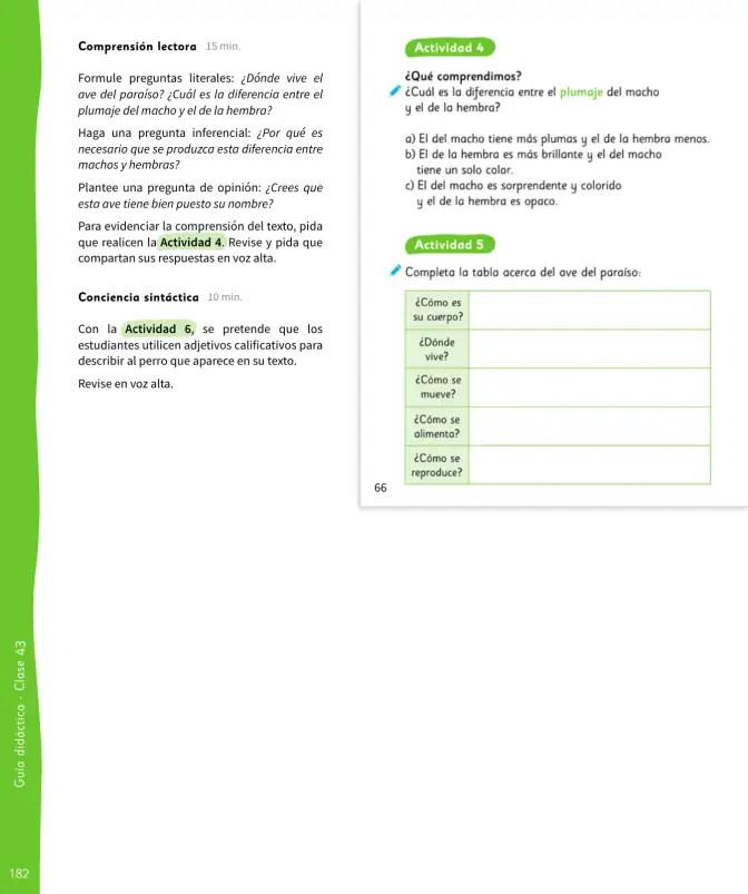 Página 183 de Lenguaje y Comunicación – Segundo Básico – Texto del Estudiante MINEDUC – Descargar PDF · 2024