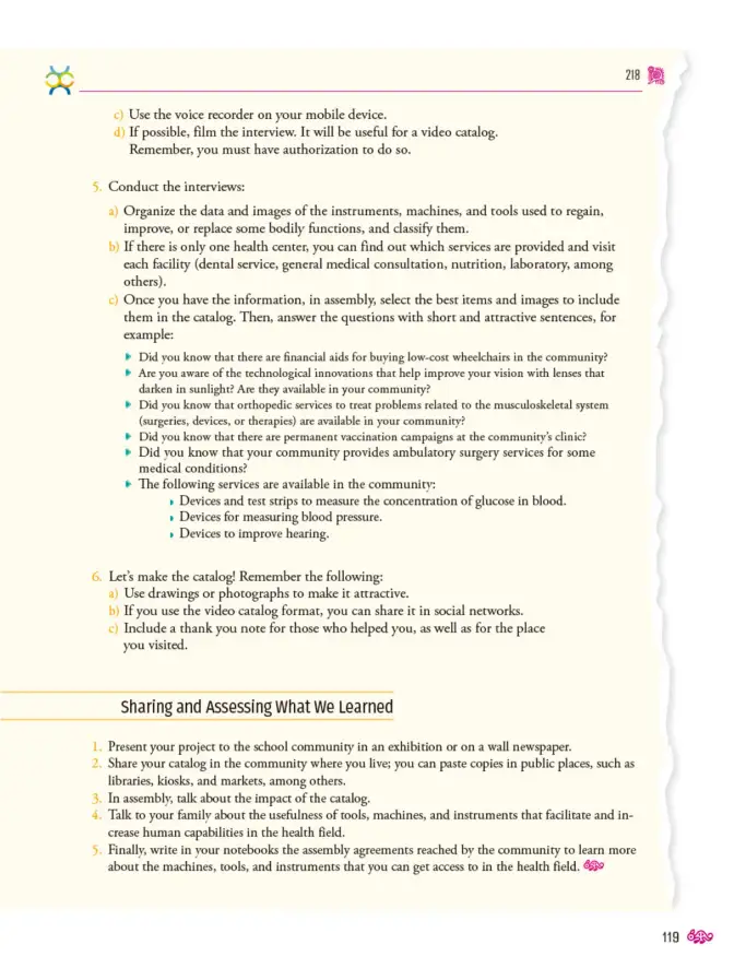 Página 120 de Uérakua anapu uantakua. Projects and Readings. Libro de Educación Secundaria Grado 2° Ciclo Escolar 2025 - 2026