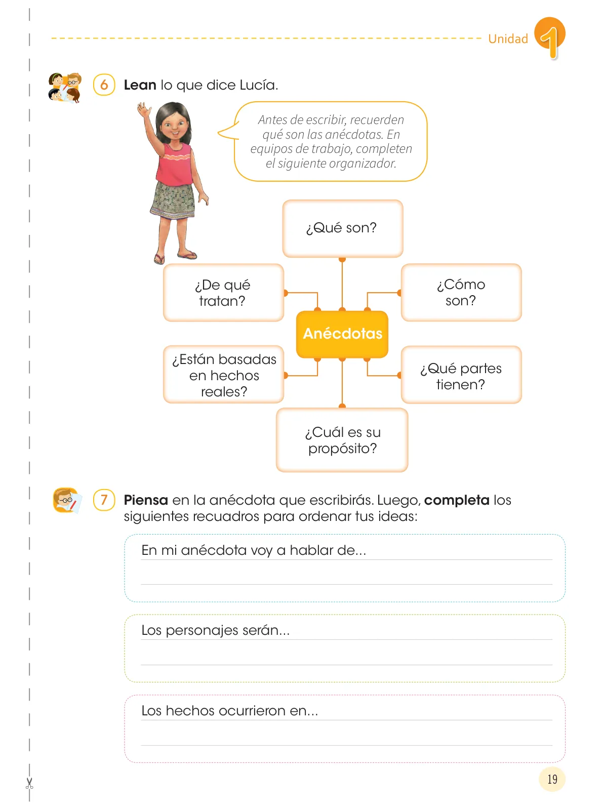 Página 21 de Comunicación 3 : cuaderno de trabajo para tercer grado de Educación Primaria 2019 · 2019