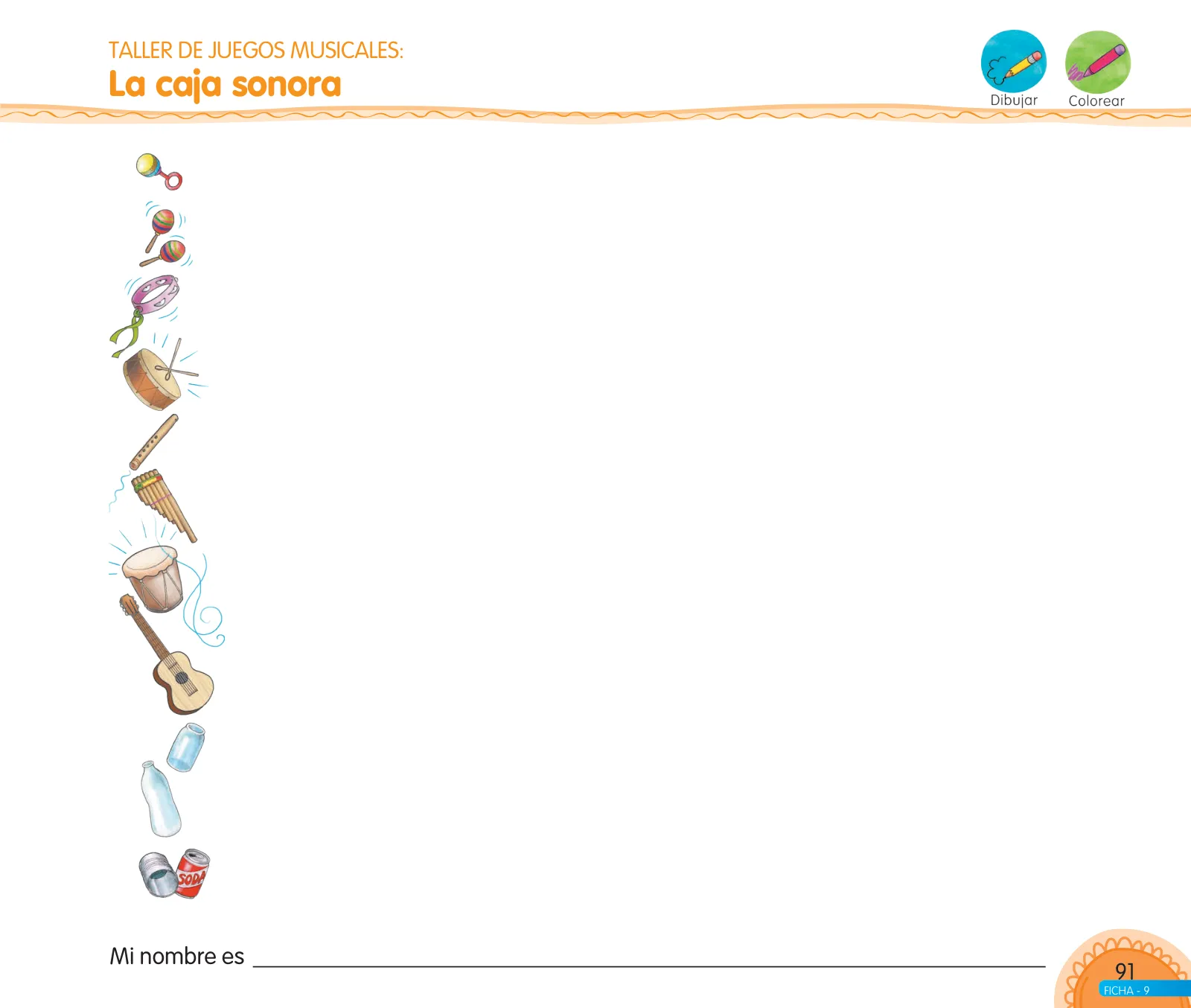 Miniatura página 93 de Aprendemos jugando : cuaderno de trabajo para niños y niñas de 4 años · 2017