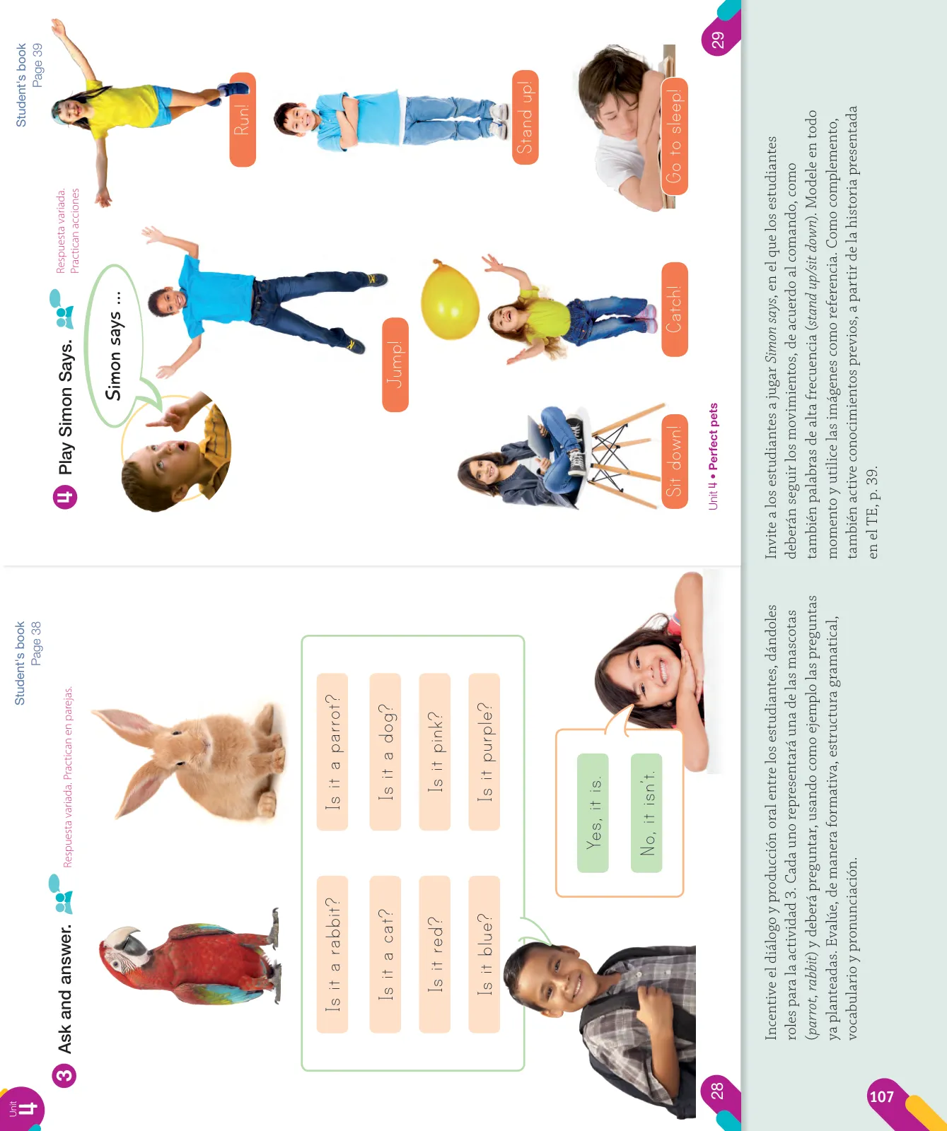 Miniatura página 109 de Inglés – Primero Básico | Student’s Book MINEDUC – Descargar PDF · 2024