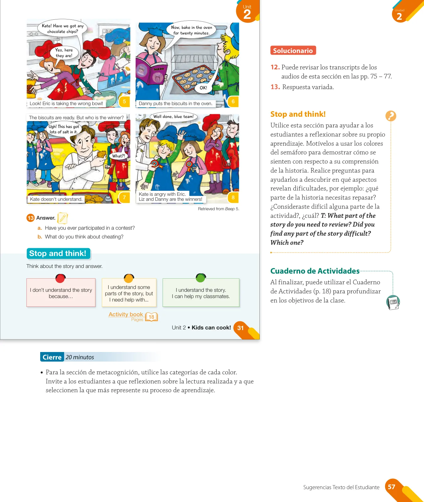 Miniatura página 59 de Inglés – Quinto Básico | Texto del Estudiante MINEDUC – Descargar PDF · 2024