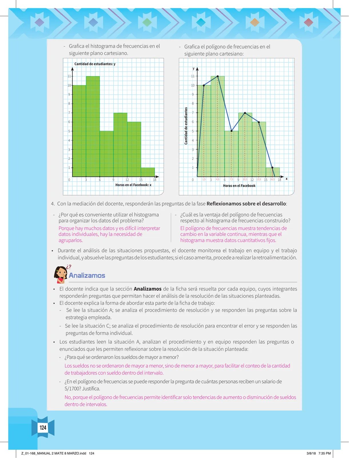Miniatura página 126 de Resolvamos problemas 2 : manual para el docente 2018 · 2018