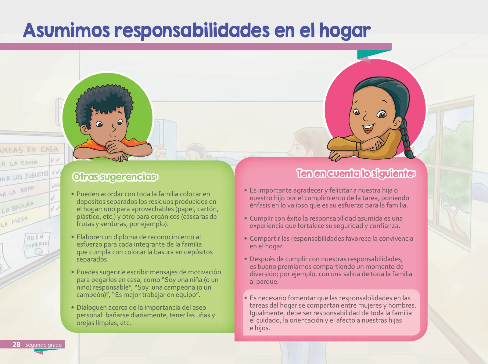 Página 30 de Aprendemos juntos en familia : guía dirigida a madres y padres. Segundo grado de Educación Primaria · 2019
