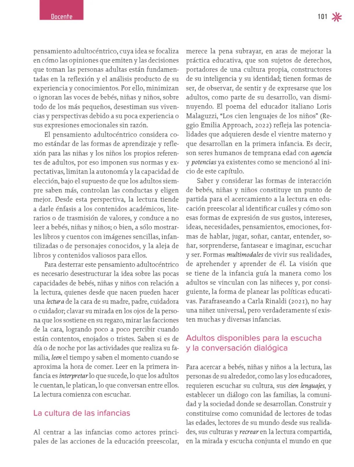 Miniatura página 102 de Un libro sin recetas para la maestra y el maestro. Fase 2  Libro de Educación Preescolar Grado 1°, 2°, 3°  Ciclo Escolar 2025 - 2026