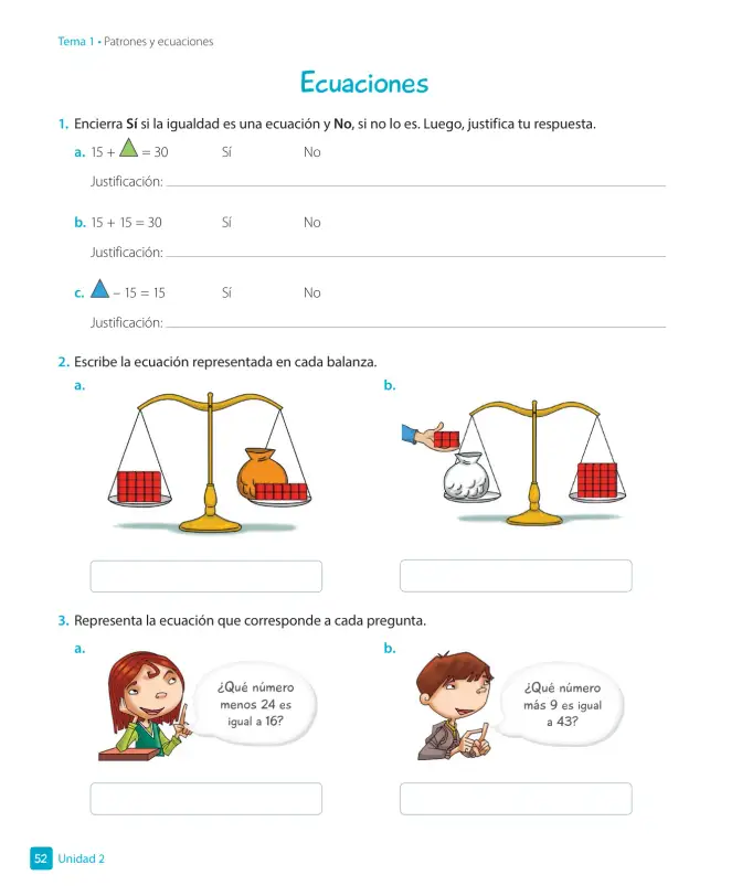 Página 54 de Matemática – Tercero Básico | Texto del Estudiante MINEDUC – Descargar PDF · 2024