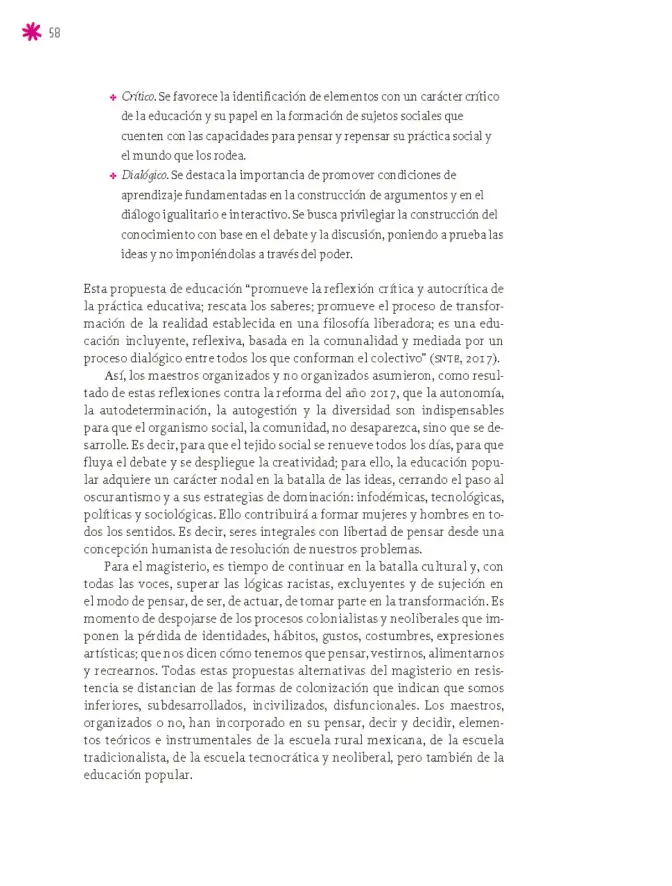 Página 59 de Un libro sin recetas para la maestra y el maestro. Fase 6. Libro de Educación Secundaria Grado 1°, 2°, 3° Ciclo Escolar 2025 - 2026