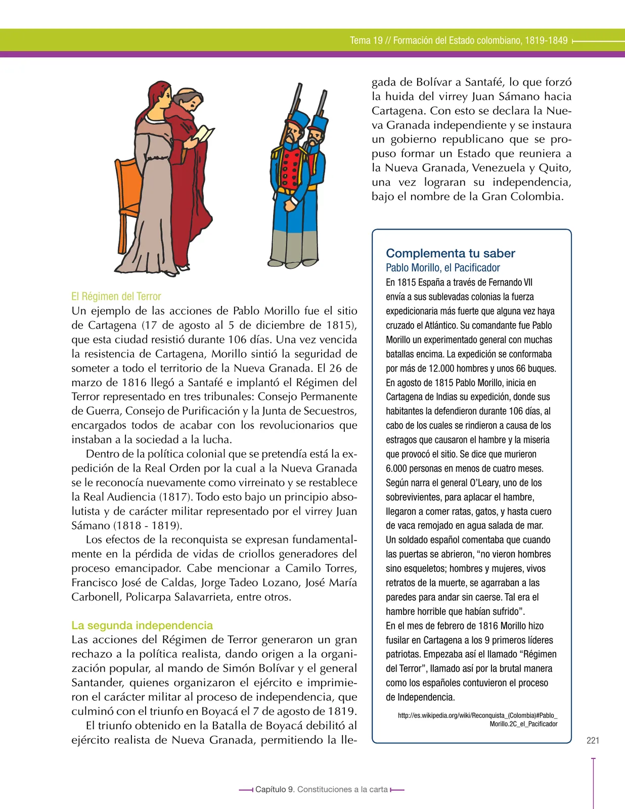 Miniatura página 221 de Ciencias Sociales 8° · Secundaria Activa